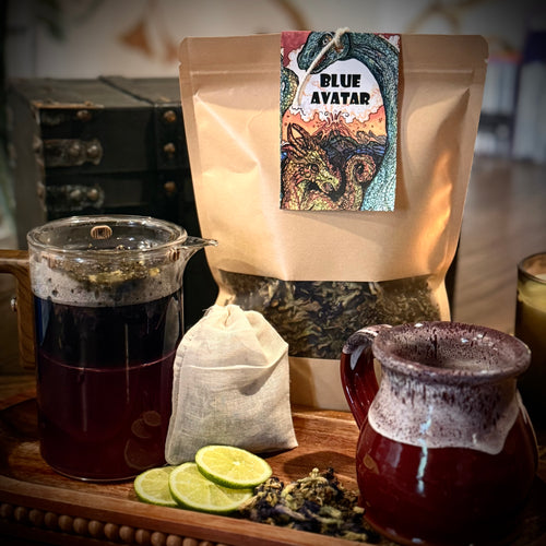 Blue Avatar Herbal Infusion - Color Changing Fun for Hyper Active Kids (One Month Supply)