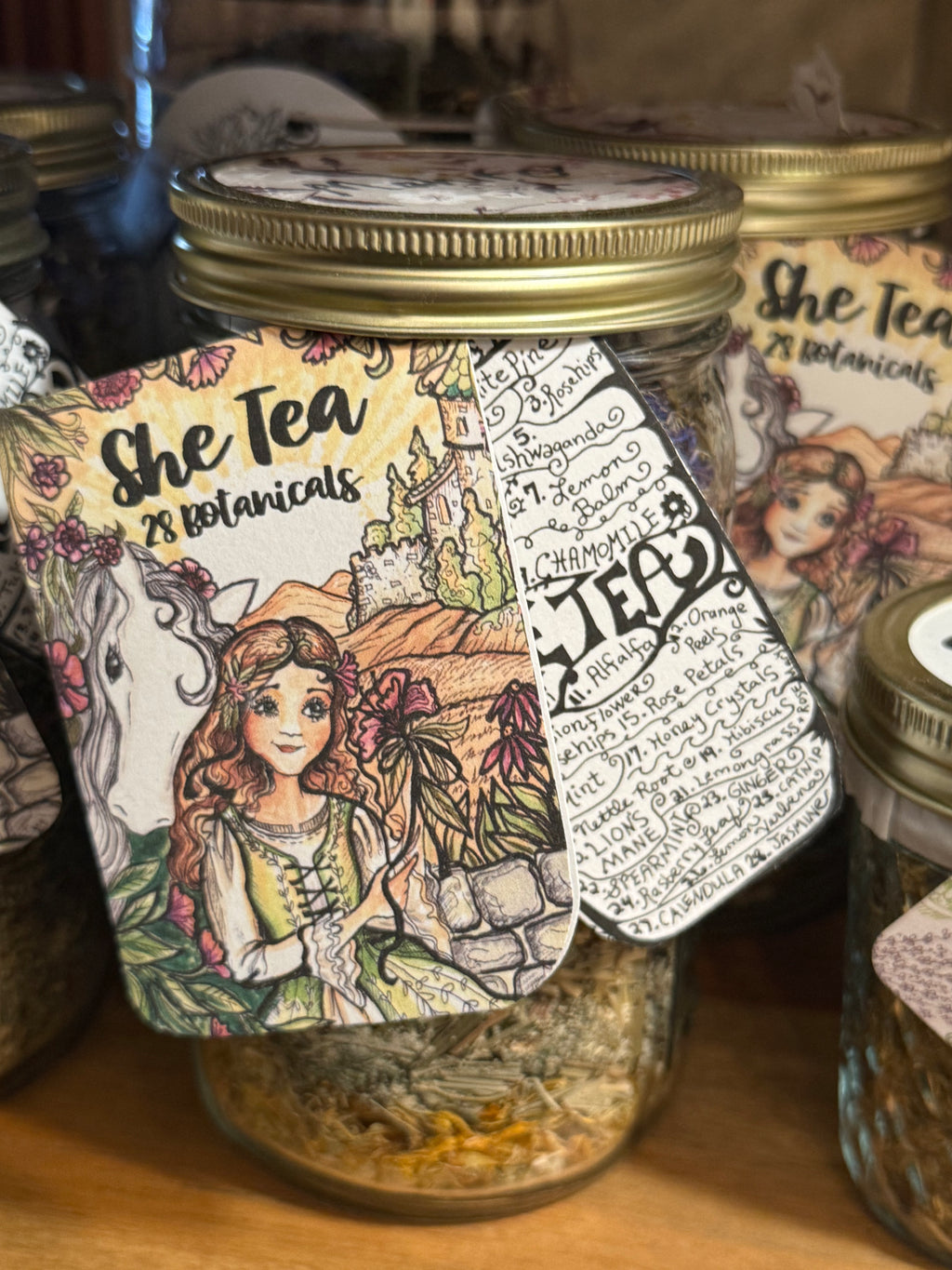 Four Seasonal Surprise Boxes - Botanical Wisdom Collection from Olive Branch Farm