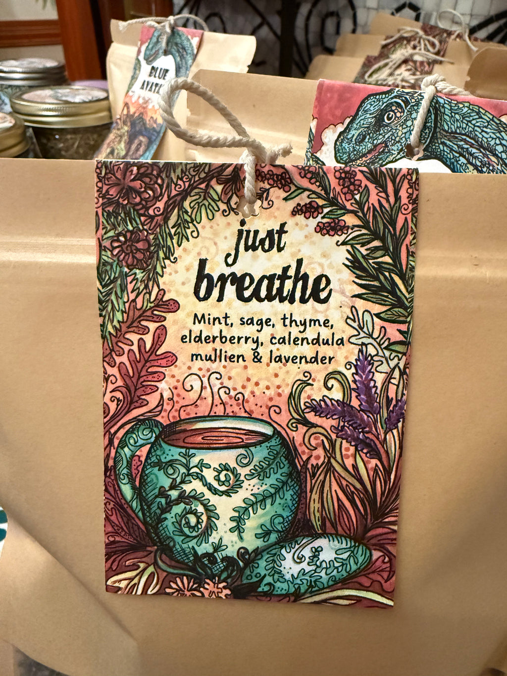 Just Breathe Herbal Infusion - 14 Nights -  Breathe Deeply & Sleep Quietly