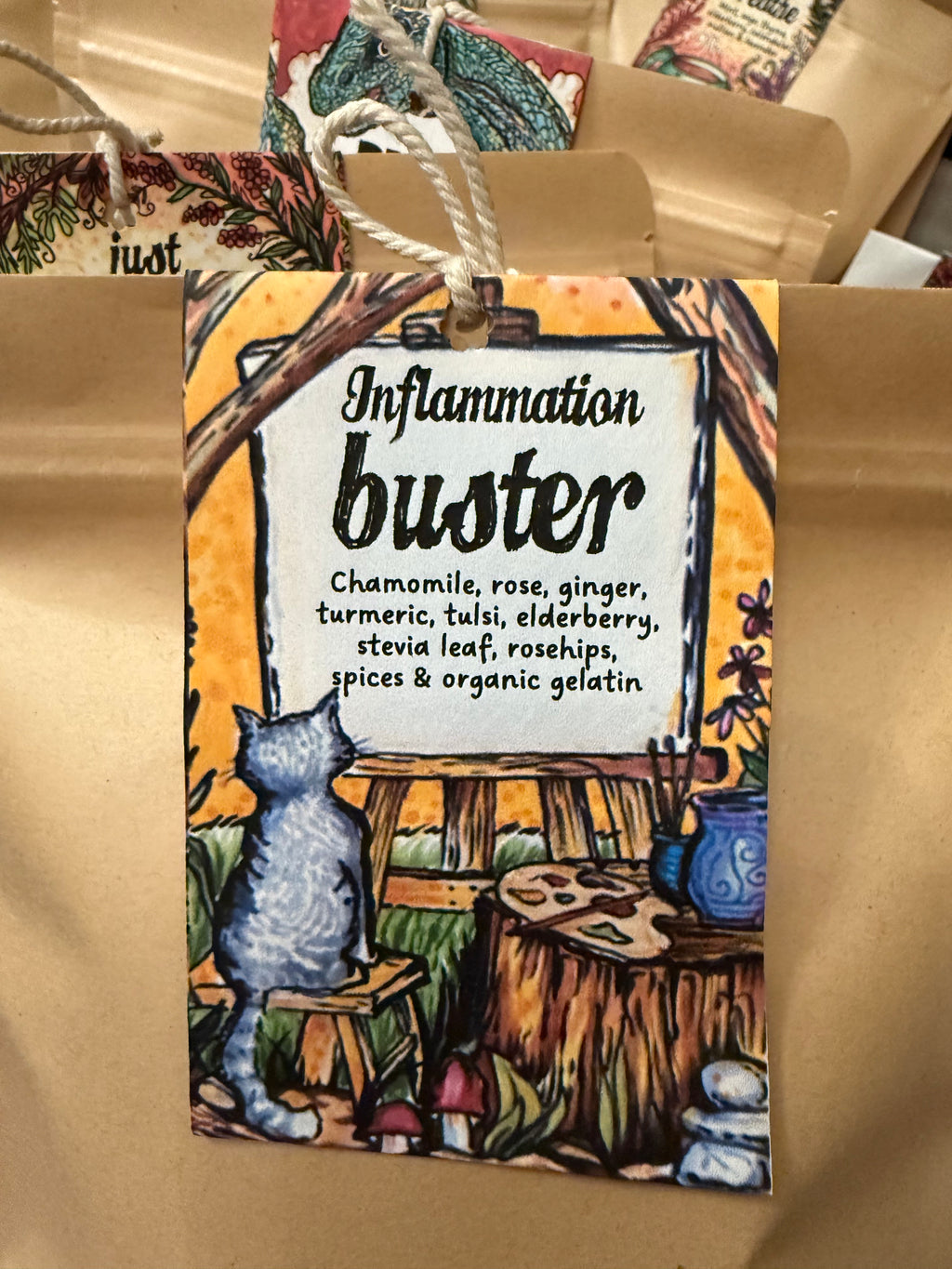 Inflamation Buster - Floral & Spice with Organic Gelatin (One Month Supply)