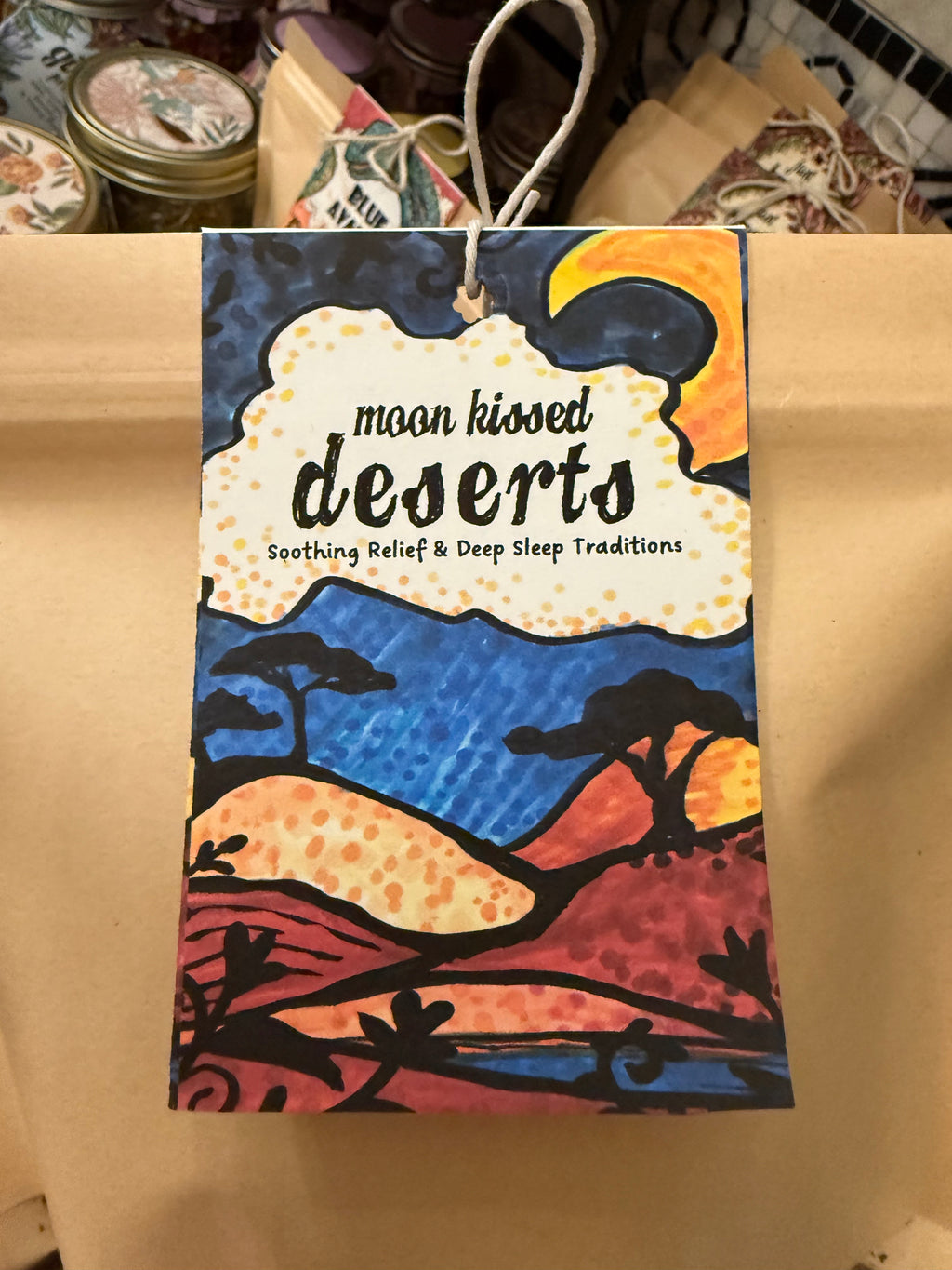 Moon Kissed Deserts - 14 Nights - Quiet Rest for Dry Throats, Scratchy Airways & Restless Sleep